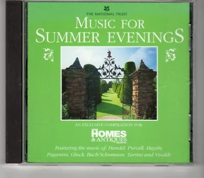 (HO150) Music For Summer Evenings - 1998 National Trust CD • £4.74