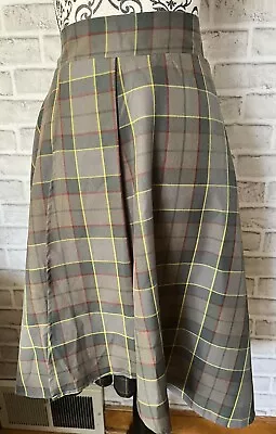 NWT TORRID OUTLANDER Fraser Tartan Pleated Plaid Skirt Size 00 M/L 10 • $40