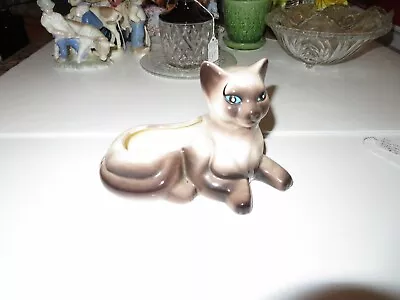 Vtg. Siamese Cat Planter • $10