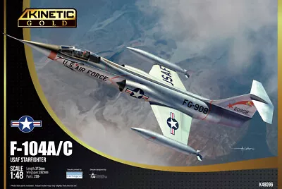 KINETIC K48096 1/48 USAF F-104A/C  Starfighter • $35.98