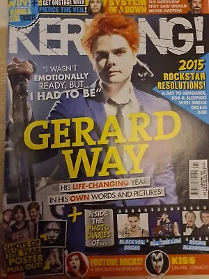 My Chemical Romance Kerrang Magazine Gerard Way Frank Iero Chris Motionless  • £79.99
