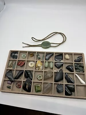 Mixed Lot Of Rocks Minerals Charms Collection Kit • $20