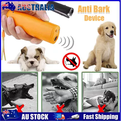 Bark Device Ultrasonic Dog Barking Control Stop Repeller Trainer Tool AU • $10.99