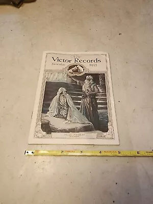 1921 December Victor Victrola New Records Booklet KELLER Music Bethlehem Pa  • $20