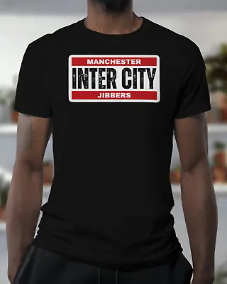 Man Utd T Shirt - INTER CITY JIBBERS - Manchester - Hooligans - Organic - Unisex • £19.95