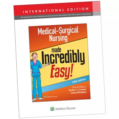 Medical-Surgical Nursing Made Incredibly Easy (Paperback) • £29.99