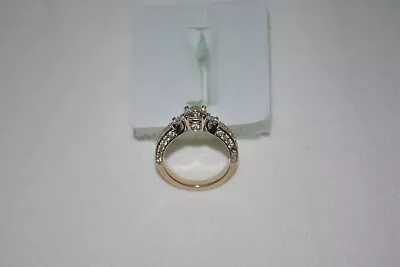 18 K White Gold Diamond Engagement Trinity Ring 1.78 TCW VS1 Size 6  9k • $1.55