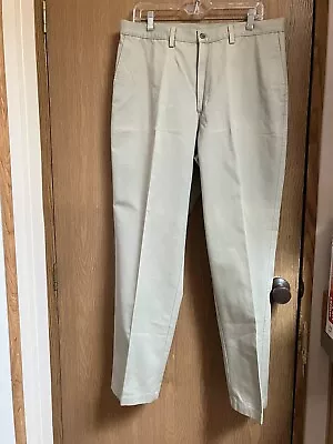 Men’s Casual Khaki Color Pants  Size 36X31 By Haggar • $11