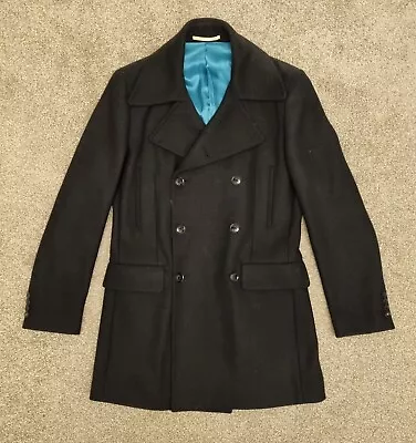 Mens Holland Esquire Wool Coat Size 40 Worn Twice RRP Was £450 • £33