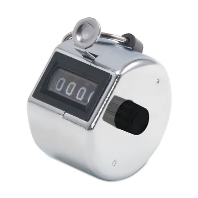 Tally Counter Hand Held 4 Digit Number Manual Clicker Plam Size Handy • $17.44