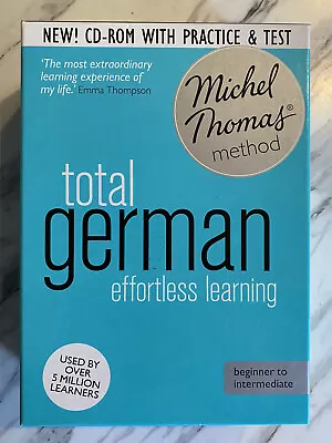 Total German With The Michel Thomas Method By Michel Thomas (2012 Mixed Media • $34.99