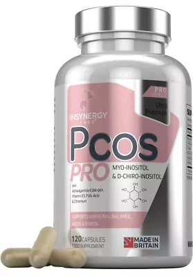 PCOS Pro - Ultra Premium Inositol Supplement (4X Extra Ingredients) Myo...  • £23