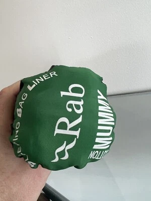 £10 • Buy Rab Cotton Mummy Sleeping Bag Liner - Used A Couple Of Times