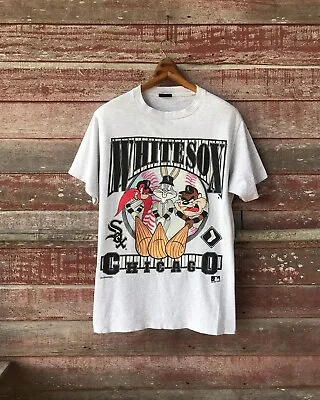 Vintage 1993 Chicago White Sox Shirt Mlb World Series Unisex T-shirt Gift For Fa • $21.99