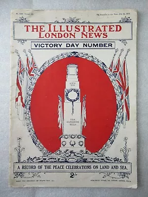 The Illustrated London News 1919 July 26 - WW1 Victory Day Number • £15