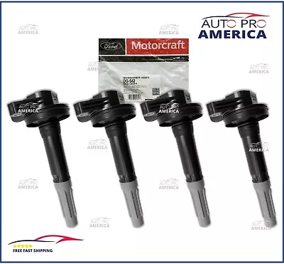 (4)GENUINE FORD 2011-2016 Ford F150 Mustang 5.0L Ignition Coils DG542 BR3Z12029A • $169.75