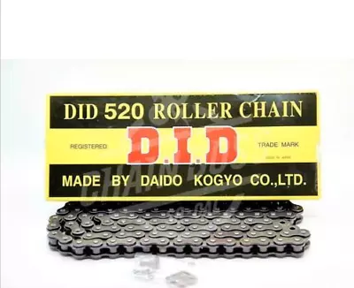 Maico Husky KTM  Bultaco  Regular  Chain - DID 520 X 120 Links 250 - 500 NEW!  • $49.95