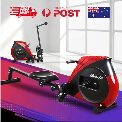 Everfit Rowing Machine Rower Resistance Exercise Fitness Gym Home Cardio AUS • $224.95