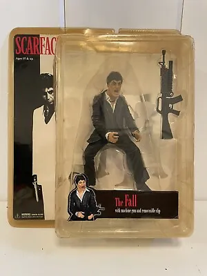 Mezco Toys 2005 Tony Montana Scarface  The Fall  Action Figure. Black Edition • $45