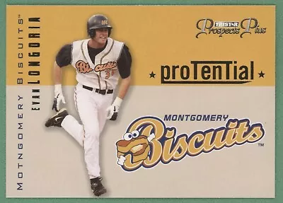 2006 TriStar Prospects Plis Protential Evan Longoria #P-2 Montgomery Biscuits • $0.01