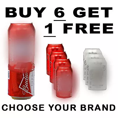 7 Pack Aluminum Hide A Beer Can Soda Covers Camo Wrap Sleeves Disguise Golf • $15.49