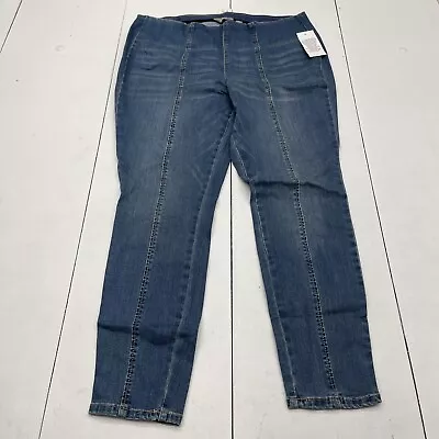 Motto Blue Denim Stretch Pull On Jeans Women’s Size 16 New • $30