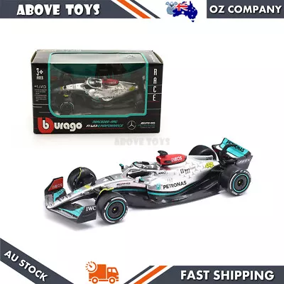 Bburago 1:43 Scale 2022 F-1 McLaren AMG W13 Hamilton #44 Diecast Model Car • $39.89