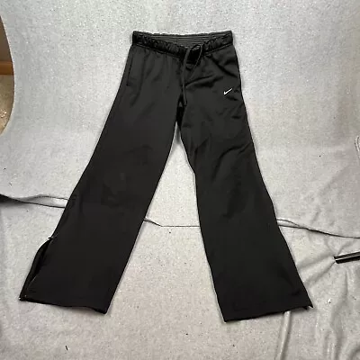 Nike Therma Fit Sweatpants Mens Medium Black Wide Leg  • $18