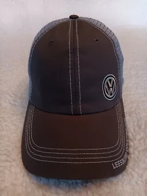 Volkswagen Baseball Cap Official Driver Gear Hat Leesburg FL VW Logo Gray • $15.89