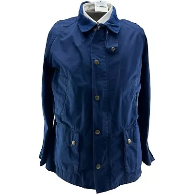 Barbour Ashby Casual 100% Cotton Field Jacket Mens Size XL $250 Inky Blue NWT • $159.99