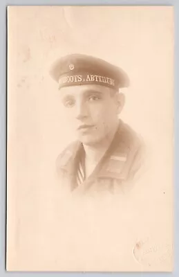 Handsome Male WWI German Sailor RPPC Postcard U-boat Submarine Hamburg V* • $20