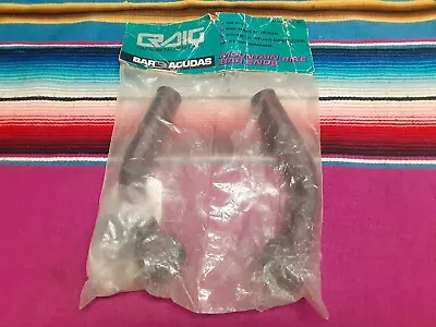 NOS VTG Craig Bar Acudas MTB Mountain Bicycle Bike Aluminum Handlebar Bar Ends • $19.99