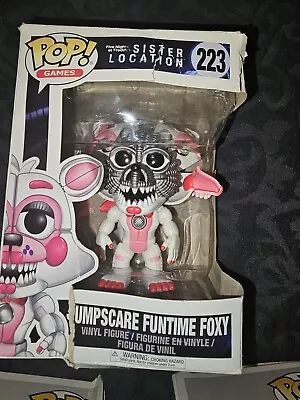 Funko Pop Jumpscare Funtime Foxy Vinyl Figure In Box #223 FNAF Sister Location • $15.99