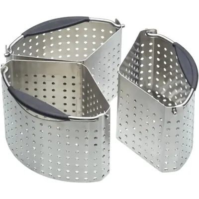 KitchenCraft Saucepan Divider Baskets Stainless Steel Saucepan Divider Pan • £45.95