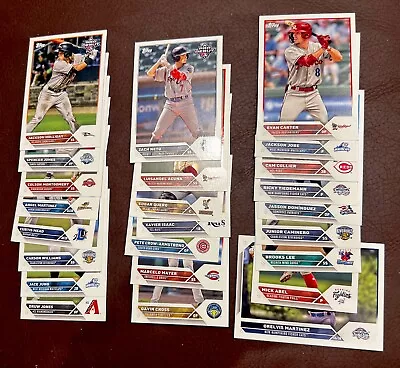 2023 Topps Pro Debut - Top 100 MLB.com Prospects (x24!) W/ HOLLIDAY & CARTER 🔥 • $29.99