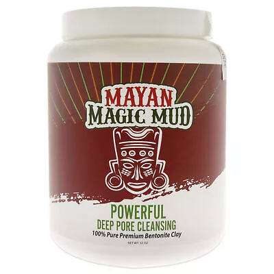 Mayan Magic Mud Powerful Deep Pore Cleansing Sodium Bentonite Clay - 32 Oz • $25.29