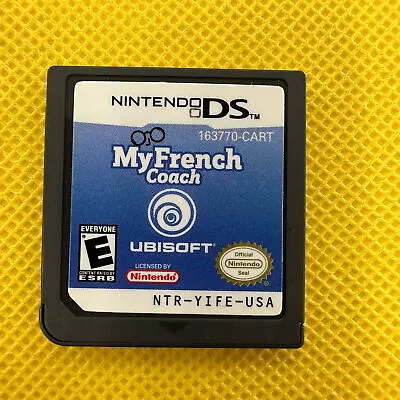 Nintendo DS My French Coach - Cartridge Only • $10.99