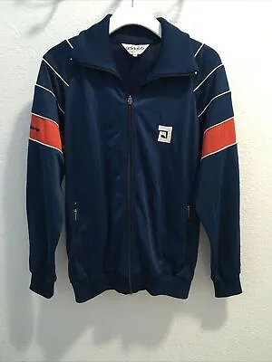 Vintage Adidas 80s Track Jacket Blue Sz M • $69.99