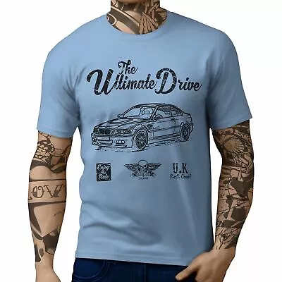 JL* Ultimate Illustration For A BMW E46 M3 Coupe Motorcar Fan T-shirt • £19.99