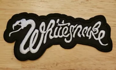 WhiteSnake Patch Iron-On/Sew-On Heavy Metal Band Embroidered Music 0226  • $5.49