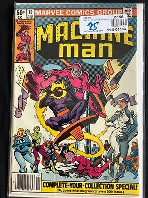 $17.70 • Buy Marvel Machine Man  #19 Silver Age Comic Vg 1978