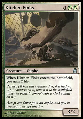 $1.45 • Buy MTG Magic The Gathering Kitchen Finks (190/245) Modern Masters LP