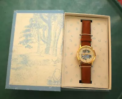 Vtg Classic Pooh Ingersoll Winnie The Pooh Wristwatch Sleeping  Dreaming New Box • $35.99