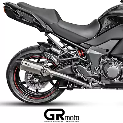 Exhaust For Kawasaki KLZ 1000 Versys 2012 - 2018 GRmoto Titanium Carbon • $286.23