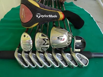 Taylormade Callaway Top Flite Irons Driver Wood Hybrid Complete Golf Club Set RH • $329