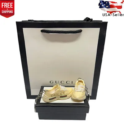 Lovely 3d Mini Shoe Keychain Single Or Pair  (Free Box And Bag With Only Pair) • $11