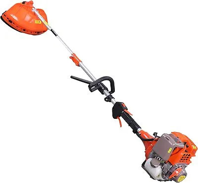 4 STROKE Whipper Snipper Straight Shaft Line Trimmer 31CC Pole Brush Cutter • $257.64