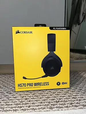 Corsair Hs70 Pro Wireless PC/PLAYSTATION 4 Brand New • £60