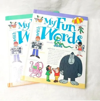 My Fun Words 2 Pieces One A-K And One L-Z The My Fun With Words Dictionary • $16.29