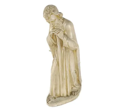 Statue Saint Praying Plaster Large Church Vintage Kneeling XL • $545